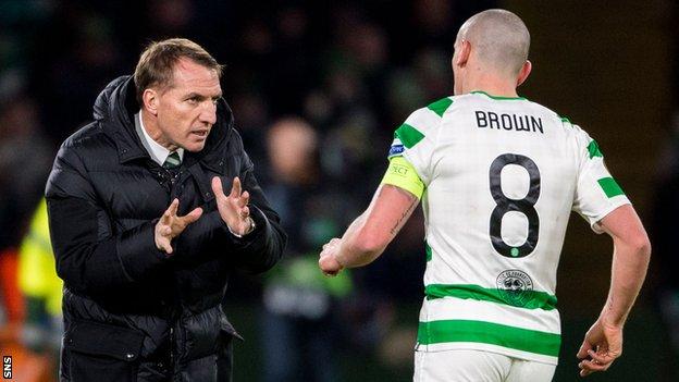 Brendan Rodgers & Scott Brown