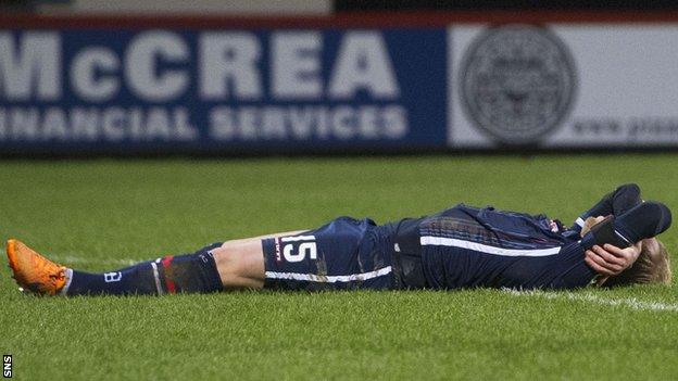 Ross County defender Andrew Davies