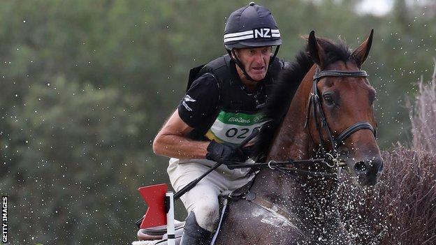 Sir Mark Todd apologises after a video shows him appearing to hit horse  with branch - BBC Sport