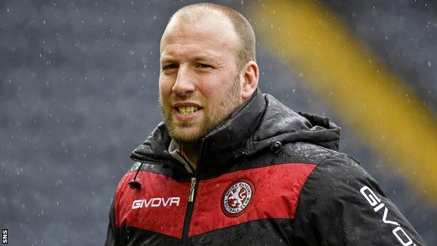 Brora Rangers manager Ross Tokely