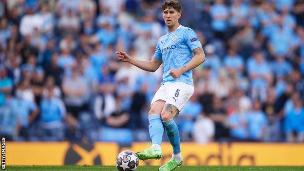 John Stones: Manchester City and England defender signs new five-year ...