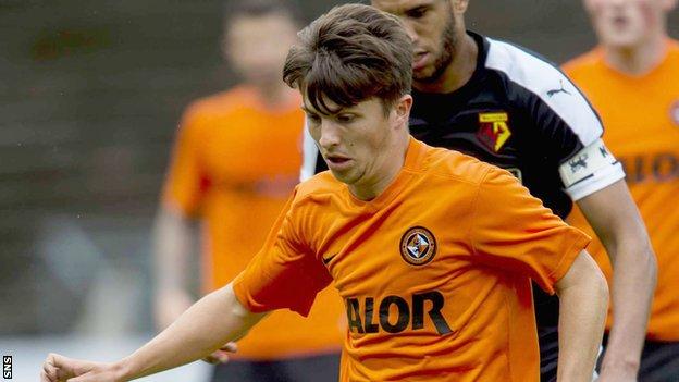 Charlie Telfer made a £200,000 move to Dundee United from Rangers