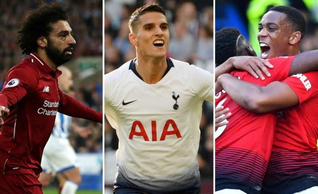 Mo Salah, Erik Lamela, Anthony Martial