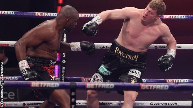 Dillian Whyte and Alexander Povetkin