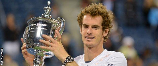 Andy Murray defeated Novak Djokovic in the 2012 US Open final