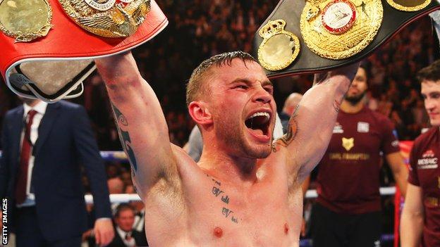 Frampton has relinquished his IBF title