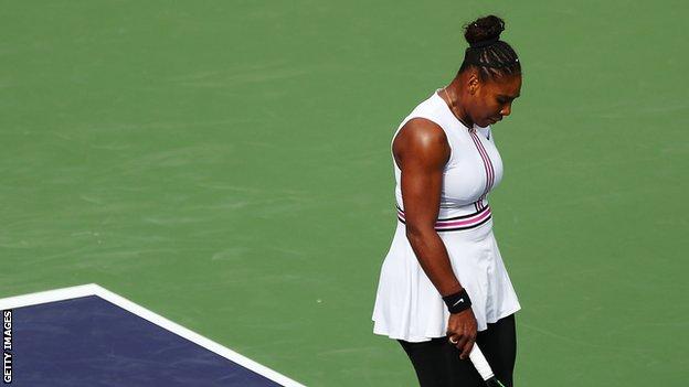 Serena Williams Former World Number One Retires From Third Round Match