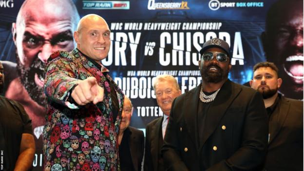 Tyson Fury v Derek Chisora III: WBC world heavyweight championship ...