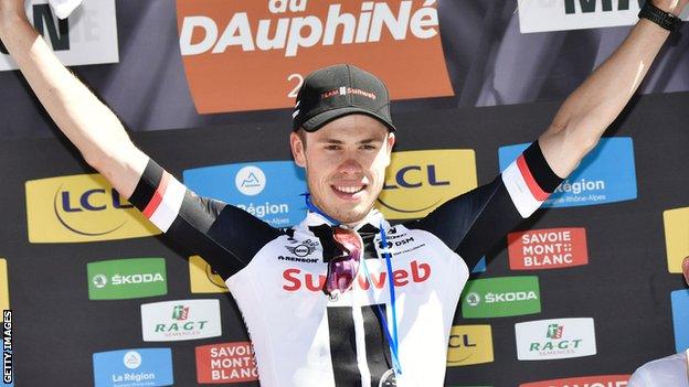 Criterium du Dauphine: Phil Bauhaus wins stage five as Chris Froome ...