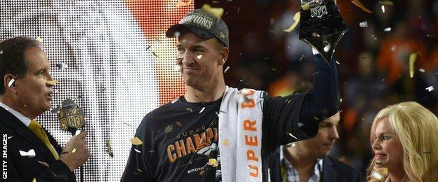 BBC Sport - American Football, 2015/16, Super Bowl 50: Carolina Panthers v  Denver Broncos