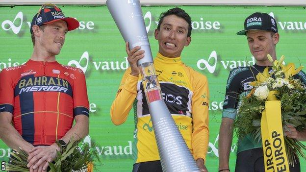 Bernal is now second-favourite to win the Tour de France