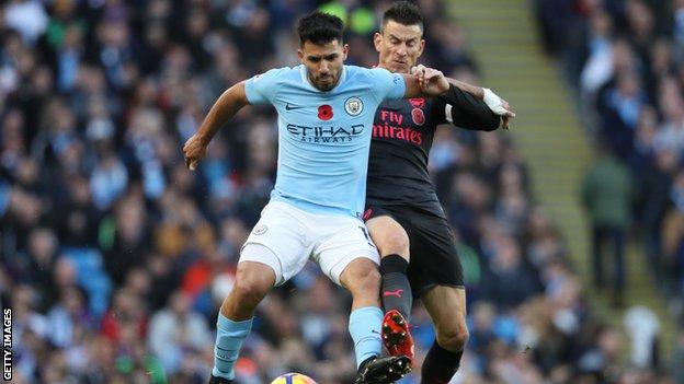 Aguero recently returned to action after suffering a rib injury when a taxi he was travelling in crashed into a lamp post in Amsterdam in September.