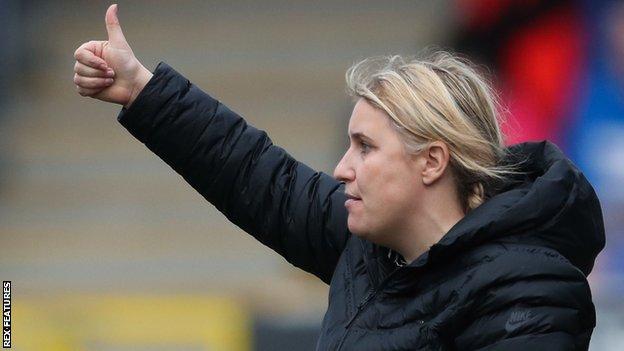 Chelsea Women manager Emma Hayes