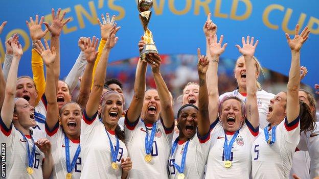 Carli Lloyd and the rest of the US Women's soccer team