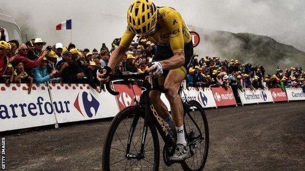 Tour De France 2018 Geraint Thomas Extends Lead As Nairo Quintana Wins Stage Bbc Sport