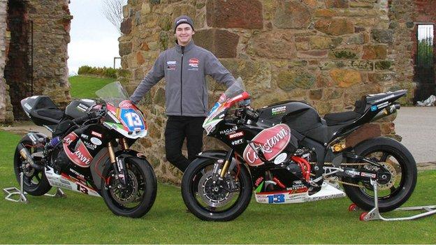 Malachi Mitchell-Thomas has signed for Cookstown Burrows Engineering Racing
