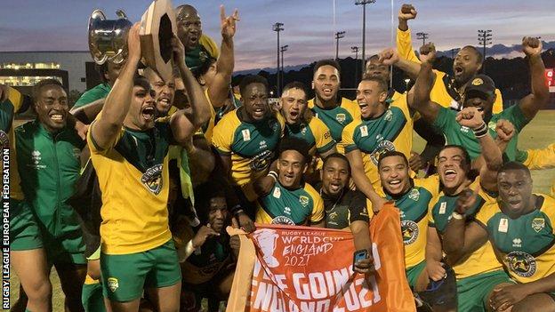 Rugby League World Cup: Jamaica reach tournament for first time - BBC Sport