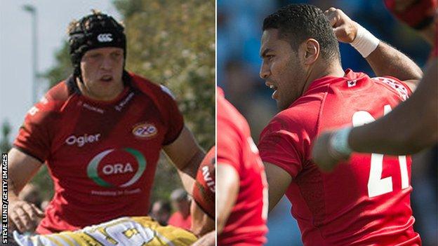 James Freeman and Samisoni Fisilau