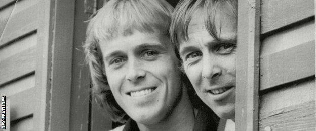 John and David Lloyd in 1980