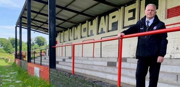 Charlie Devlin, current chairman of Drumchapel Amateurs