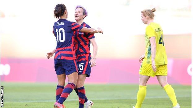 Women's Olympic Football: USA Defeat Australia To Take Bronze - BBC Sport