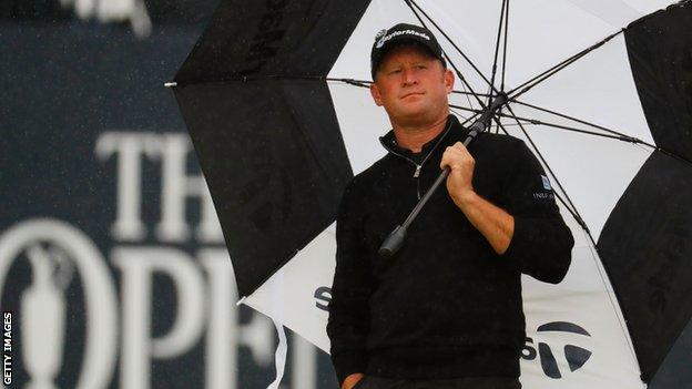 Jamie Donaldson's joint 32nd finish in 2013 was his best performance at The Open Championship