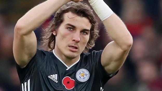 Crystal Palace 0-2 Leicester: Caglar Soyuncu and Jamie Vardy score as Foxes go third