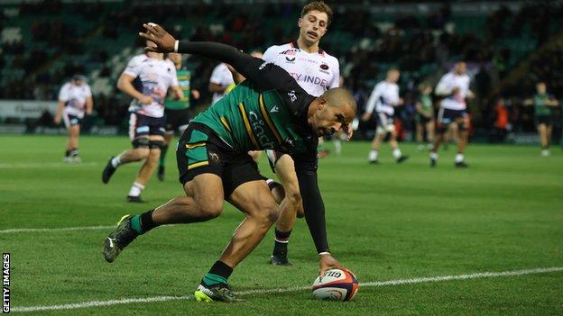 Premiership Rugby Cup: Northampton Saints 58-34 Saracens - BBC Sport