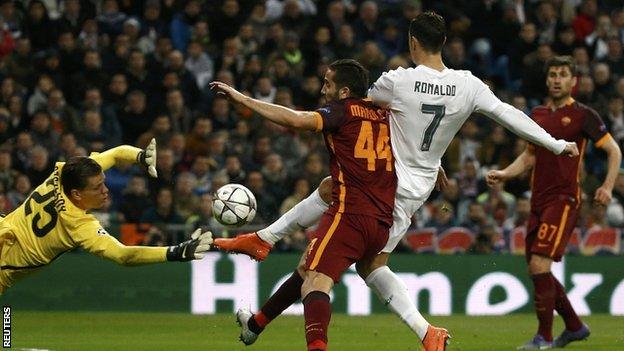 Roma versus real madrid