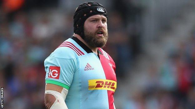 Mark Lambert: Harlequins prop elected Rugby Players' Association ...