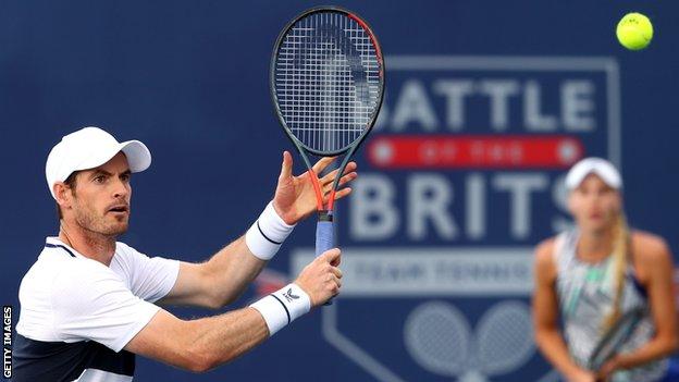 , Battle of the Brits: Andy Murray & Naomi Broady set up winner-takes-all finale