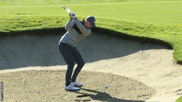 Matt Fitzpatrick in round two