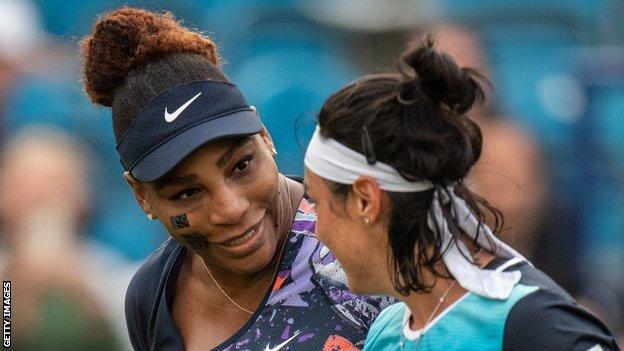 Serena Williams dan Ons Jabeur