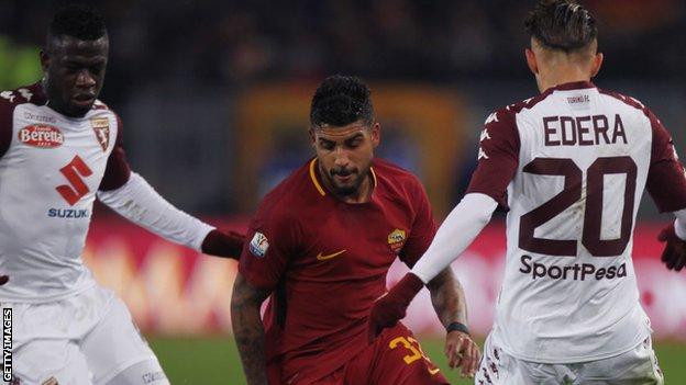 Emerson Palmieri Chelsea Sign Roma Full Back For Reported 17 6m Bbc Sport