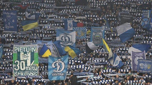 Dynamo Kiev fans