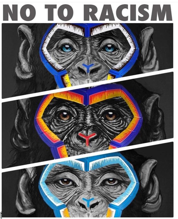 Serie A Uses Monkeys In Anti Racism Posters c Sport