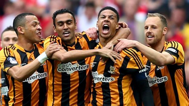 Football player Curtis Davies captained Hull and scored in their FA Cup final defeat to Arsenal in 2014