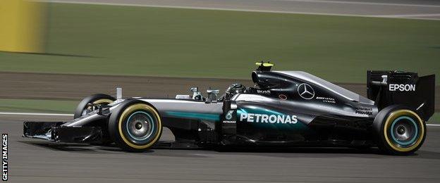 Mercedes F1 driver Nico Rosberg
