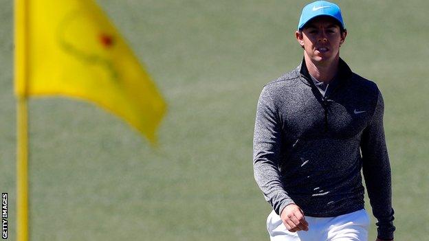 Masters 2017 Rory Mcilroy Must Fell Dustin Johnson In Quest For Green Jacket Bbc Sport
