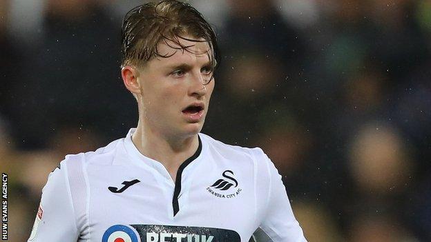 George Byers: Midfielder signs new three-year Swansea deal - BBC Sport