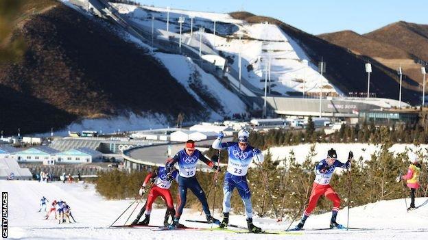 Cross-country skiers