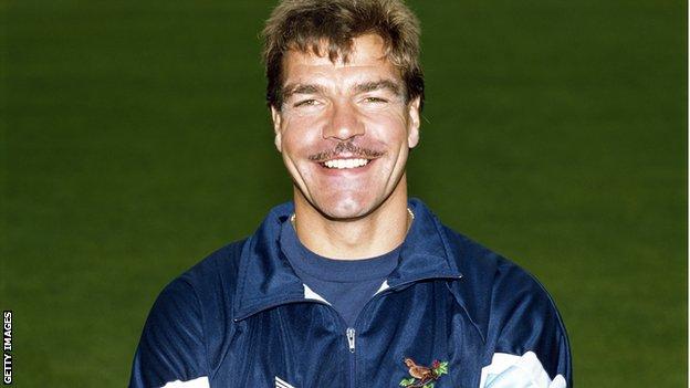 Sam Allardyce as a West Brom coach in 1989
