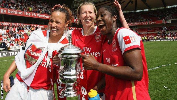 Anita Asante at Arsenal
