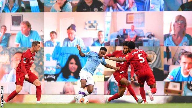 Raheem Sterling wins a penalty