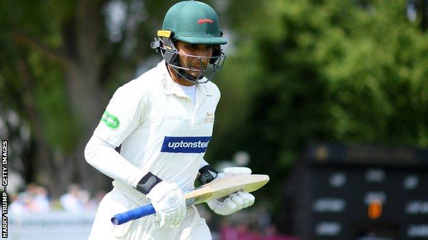 Hassan Azad has hit two of his three Championship centuries this summer against Gloucestershire