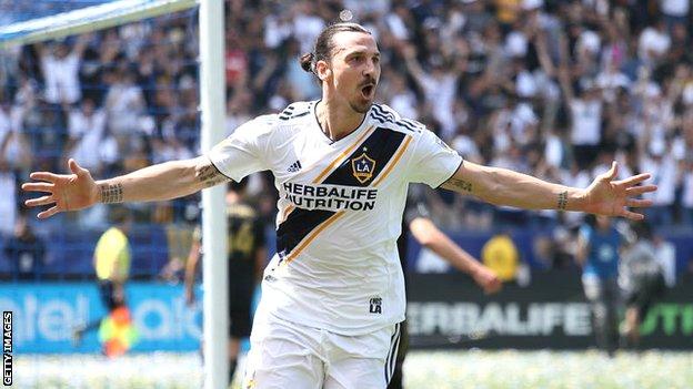 Ibrahimovic deals la galaxy