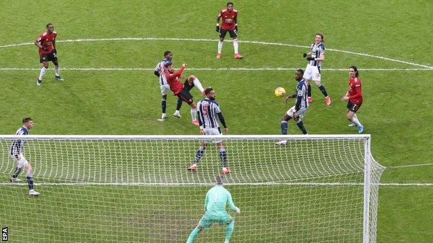 West Bromwich 1 x 1 Manchester United