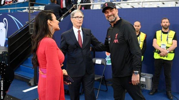 Liverpool owner John Henry with Jurgen Klopp