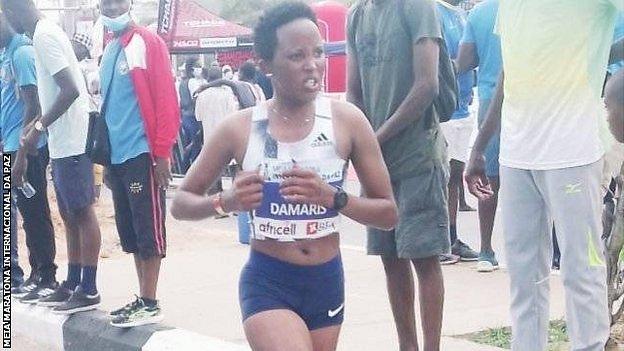 Damaris Muthee Mutua: Murdered runner's career 'was picking up' - BBC Sport