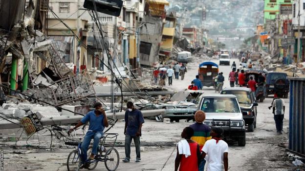 Port-au-Prince, Haiti, aft  the 2010 earthquake